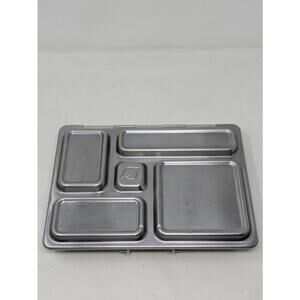 PlanetBox ROVER Classic Stainless Steel Bento Lunch Box with 5 Compartments